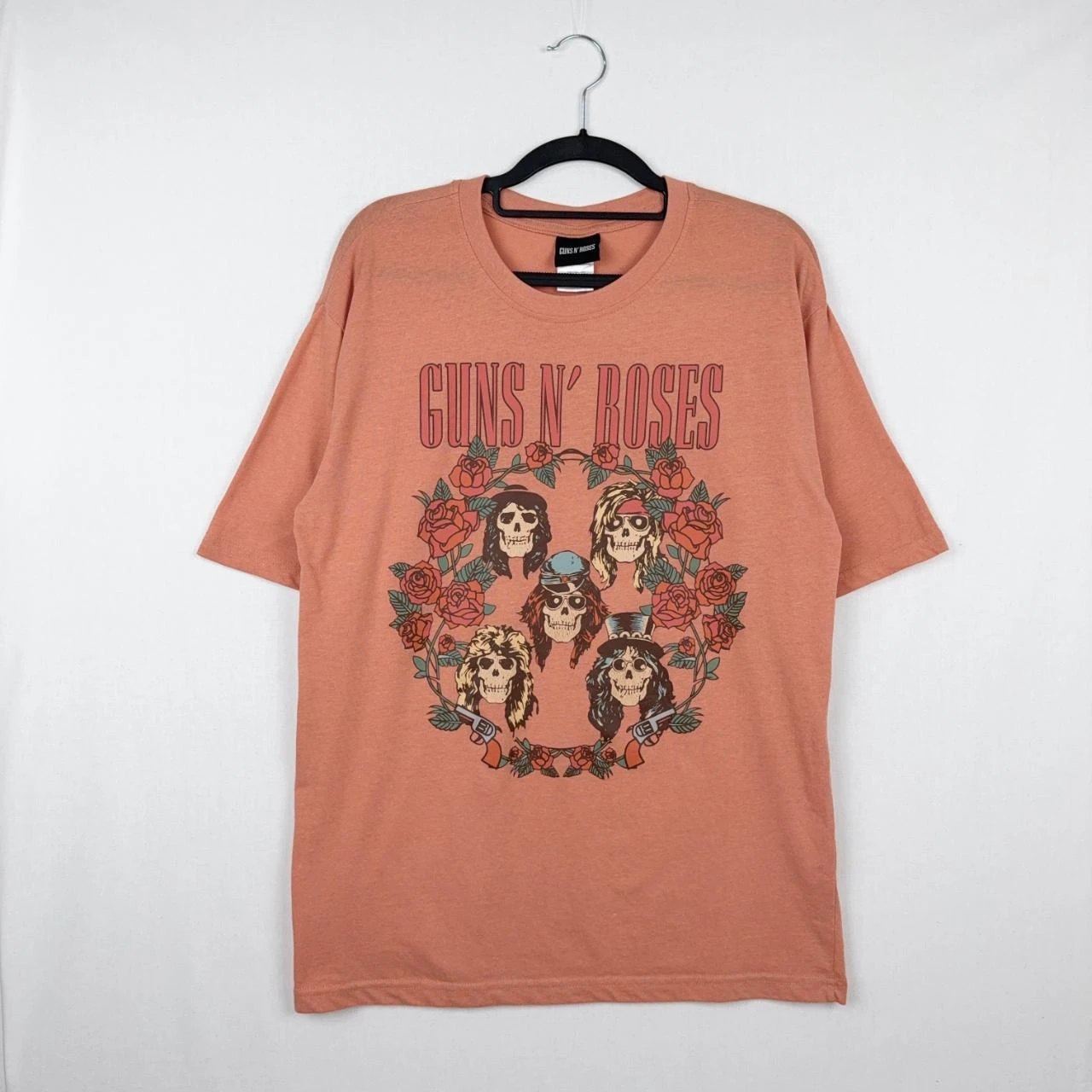 Guns N' Roses Graphic Band Tee Peach S/M